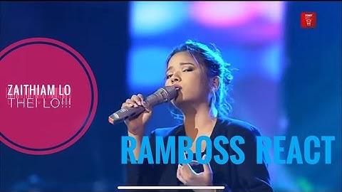 T Vanlalhmangaihi Top 3 Tlin Lawmna Zai React