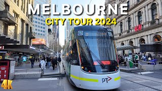 Melbourne Virtual Tour  City Walk Australia 2024 Autumn Break