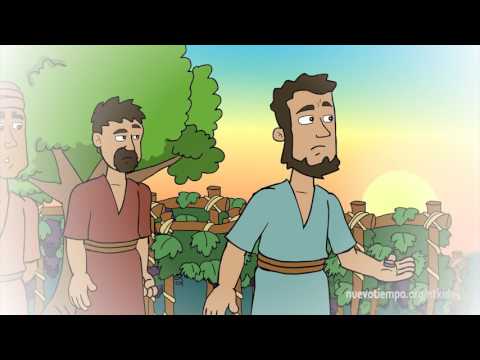 Día de pago en la viña - Biblia para niños | Dibujos cristianos animados