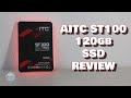 Aitc st100 120gb ssd review  new budget ssd for pc or laptop tagalog