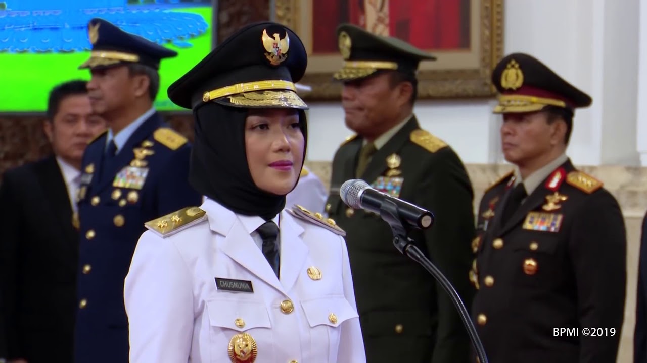 Presiden Jokowi Melantik Gubernur dan Wakil Gubernur Lampung Masa Jabatan 2019 2024, 12 Juni 2019