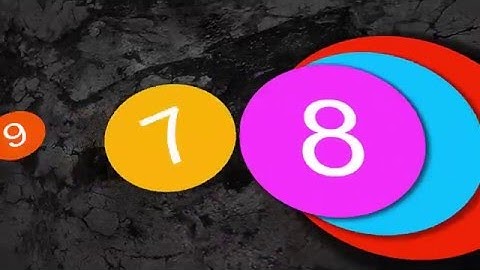 Intro đếm ngược Siêu Đẹp cho các bạn ham làm video