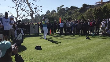Hideki Matsuyama, 松山英樹 Pre-shot Routine, The Genesis Invitational. Feb. 16, 2020