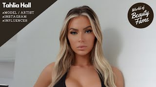 Tahlia Hall | Australian Model & Instagram Influencer - Bio & Info