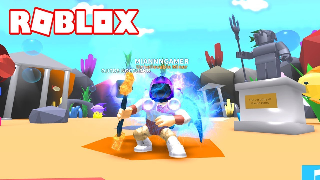 la nueva mina atlantis es la mejor roblox mining