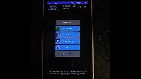 AO Scan Mobile Overview