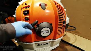 Stihl BR 600 Problems, Valve Adjusting