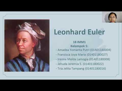 Video: Leonard Euler: Biografi, Kreativiti, Kerjaya, Kehidupan Peribadi