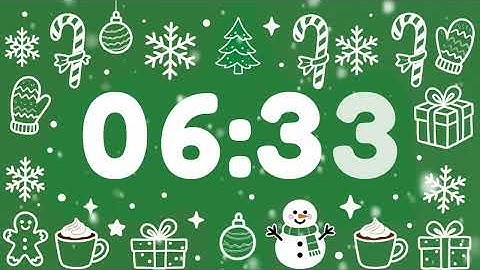 10 Minute Christmas Timer with Music 🎄✨ | Festive Classroom Countdown