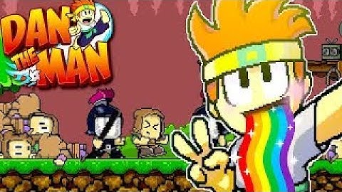 Dan The Man Stage 8-4-1 Race To The Top - Android Walkthrough Level (4-1) [60Fps]