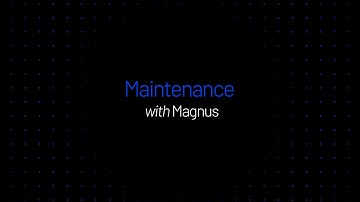 Maintenance with Magnus - DeviGyro RG30 Helix