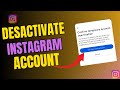 How to Deactivate Instagram Account (2025 Guide)