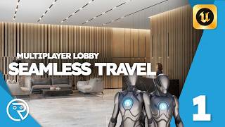 Unreal Engine 5 Tutorial -  Online Multiplayer Lobby Part 1: The Lobby Screen