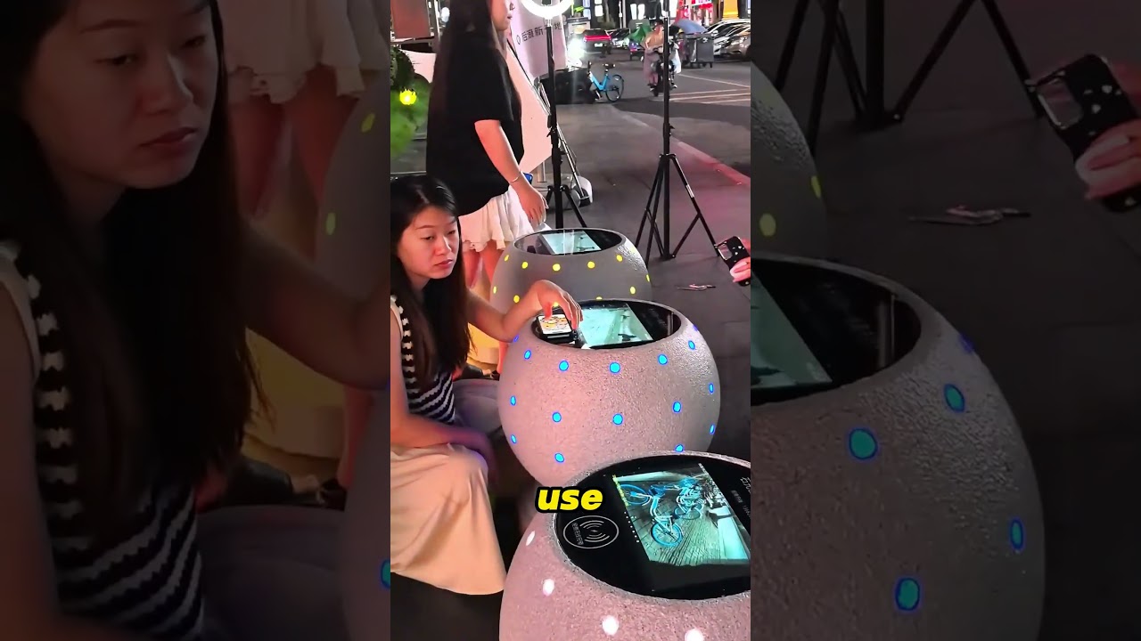 Wireless charging stone pedestal！