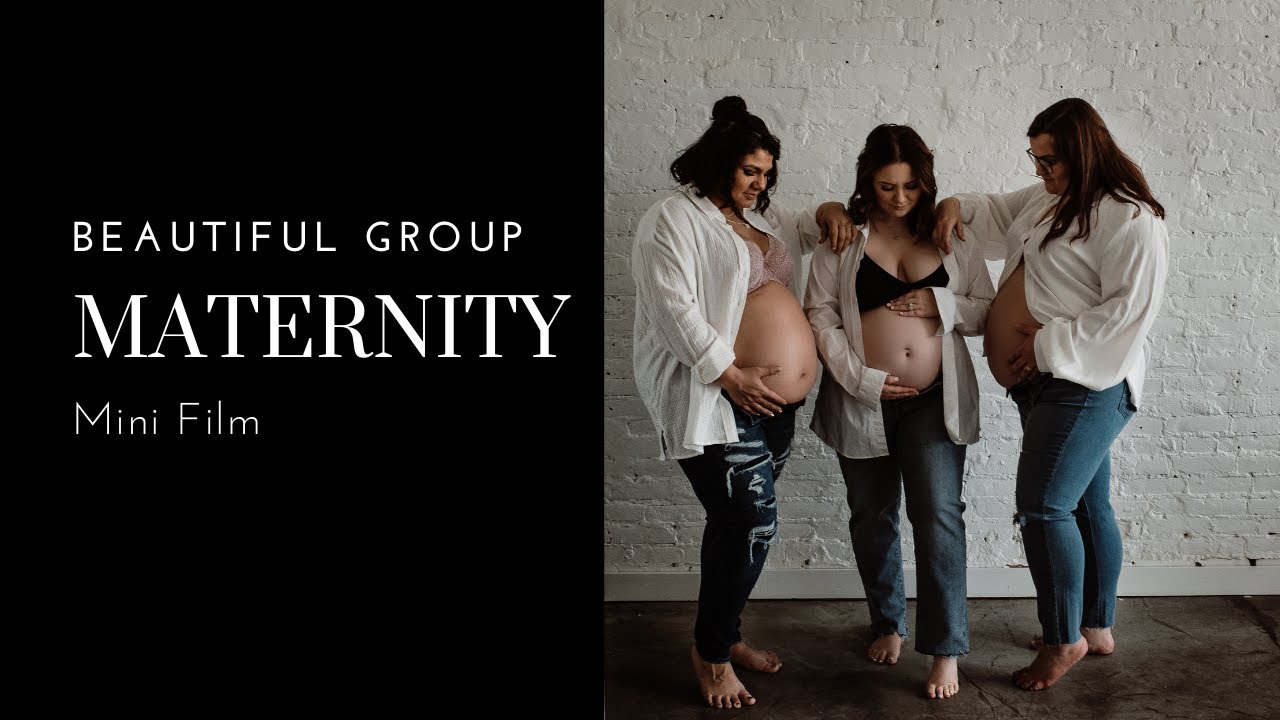 Empowering Maternity Boudoir Group Shoot 