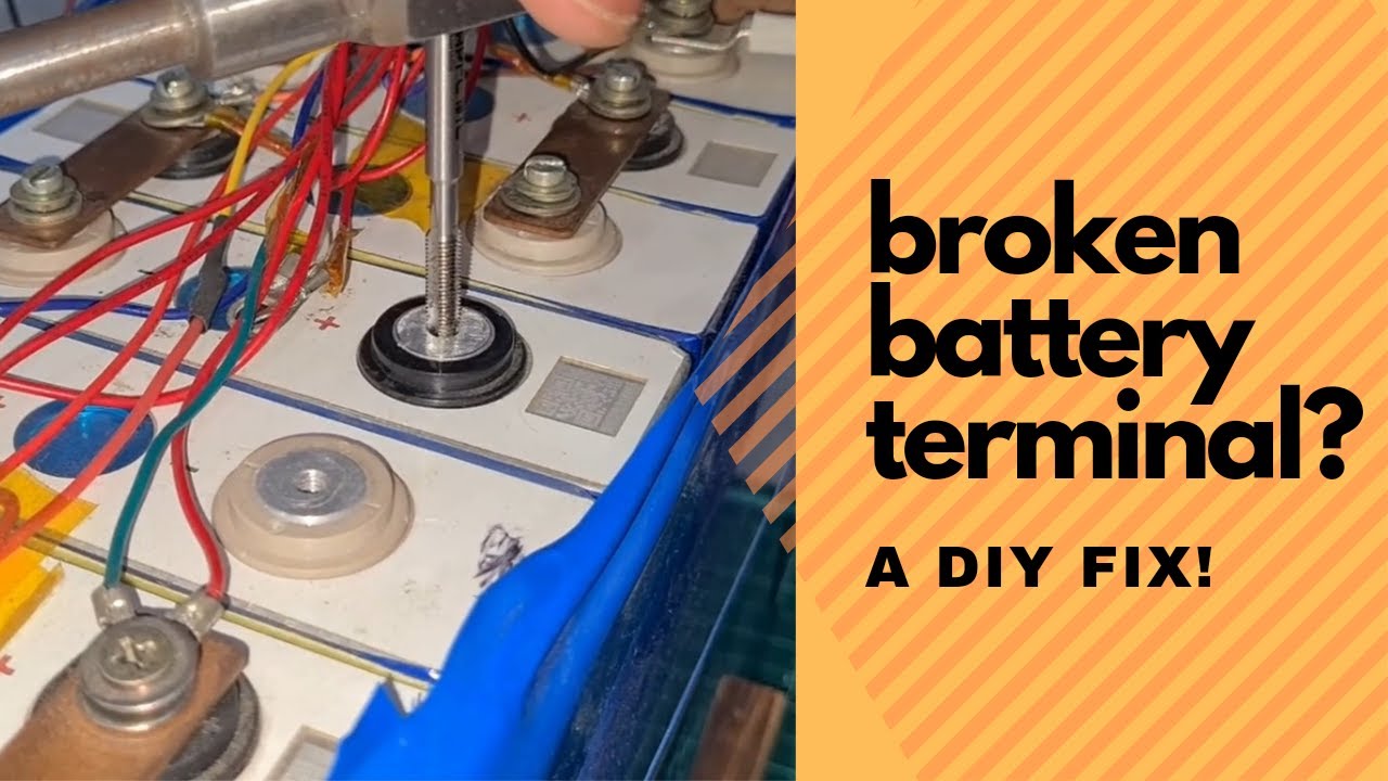 Helicoil. Fix your stripped LiFePo4 Terminals. Smart and Easy!! YouTube