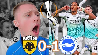 HISTORIC WIN TURNS HOSTILE!! 👀 | 0-1 | AEK Athens VS Brighton | Match Day Vlog