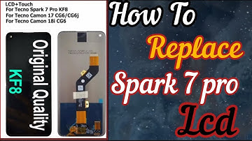 TECNO SPARK 7 PRO DISPLAY REPLACEMENT | Tecno Spark 7 Pro Cracked Screen Restoration