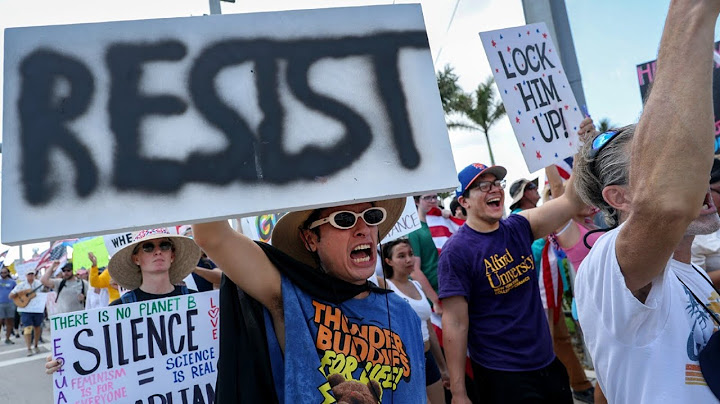 US rocked by mass protests amid ‘strong and mobilised resistance’ against the Trump admin