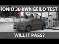 Hyundai Ioniq 38 kWh Geilo test