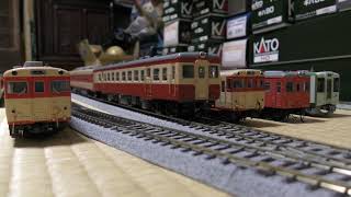 【鉄道模型】ＨＯゲージ　キハ52一般色とキハ28　いすみ鉄道を再現