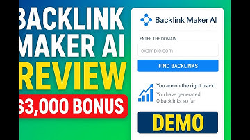 Backlink Maker AI Review 🚀 $3,000 Bonus + Demo (Launch Special 2025)