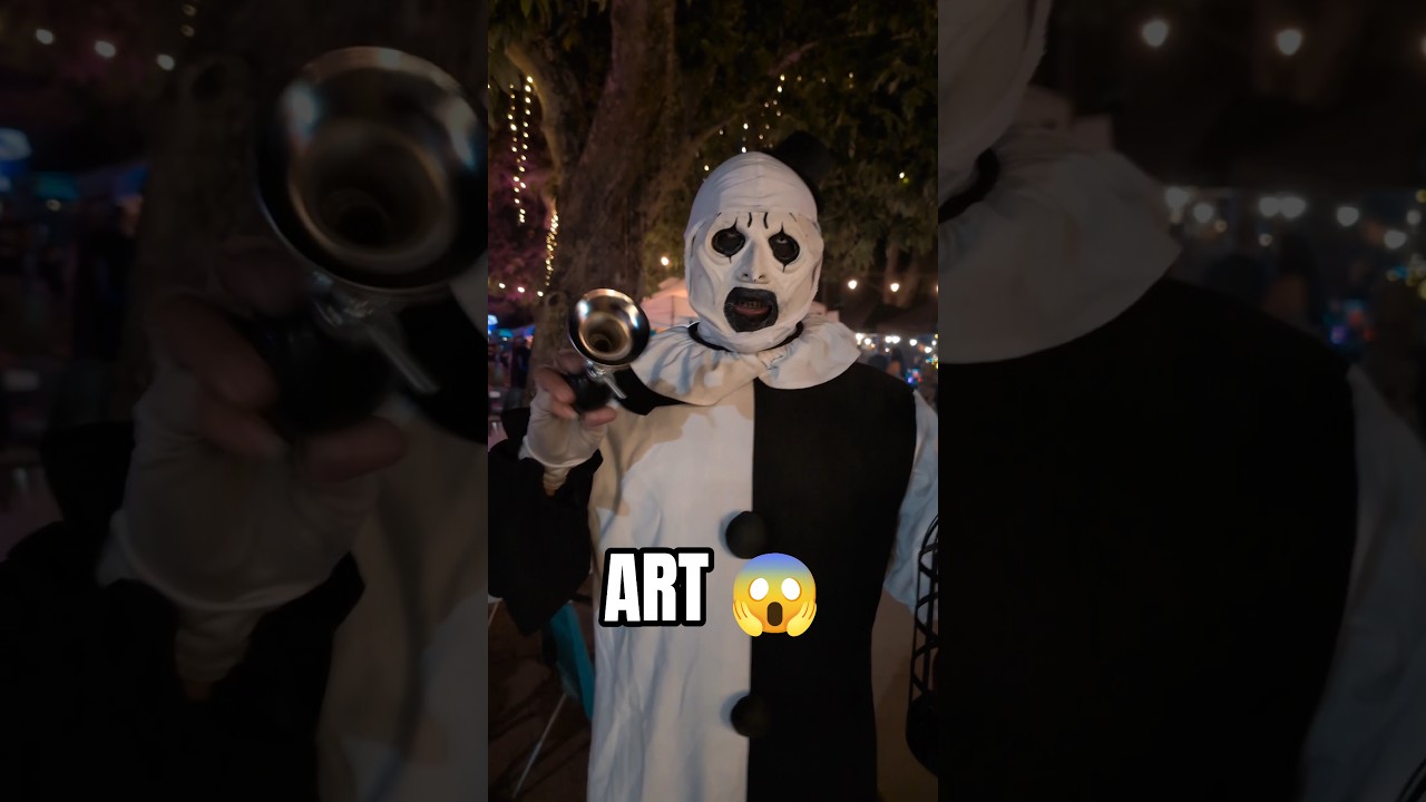 Should I tell him they're not real 🐀? #arttheclown #horror #cosplay