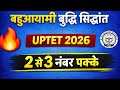 Ctet 2026 CDP 🔥 | बहु आयामी बुद्धि सिद्धांत 😡 | bahuaayami budhdhi sidhant kya hai #ctet