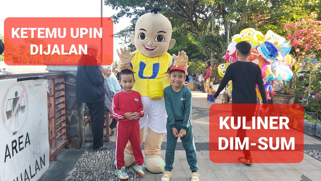 Upin Ipin Sekarang Sudah Besar Kuliner Dim Sum Hingga Ketemu Upin