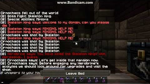 Herobrines Mansion-5 The Death of Skeletor