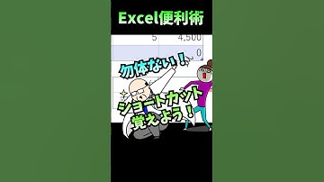 【Excel時短ショートカット！】日付と時刻の入力が一瞬で終わる【凄い！】#エクセル #エクセル学習 #excel