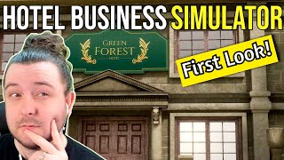 Our FIRST LOOK At Upcoming New HOTEL BUSINESS SIMULATOR!