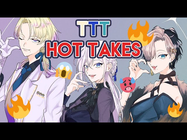 【TTT】HOT TAKES FOR HALF-ANNIVERSARY【NIJISANJI EN | Victoria Brightshield】のサムネイル