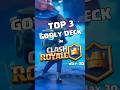 DAY 30 OF FINDING TOP 3 BEST GODLY DECK #clashroyale