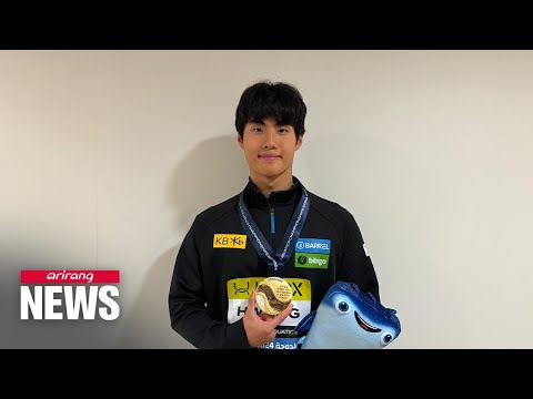 Hwang Sun-woo wins men's 200m freestyle world title