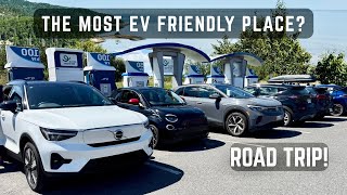 EV Road Trip Across Canada's Best Province For EV Drivers! Part 1