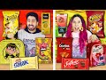 PREPARANDO LANCHE DA ESCOLA TUDO VERMELHO E AMARELO | Gabriel e Shirley 2.0