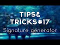 osu!tips&amp;tricks #17 - Łatwa sygnatura w stylu osu!next