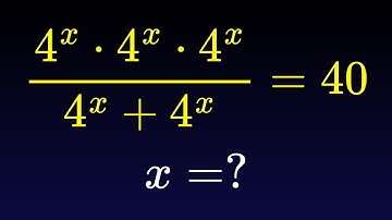 A Nice Exponential Algebra Problem