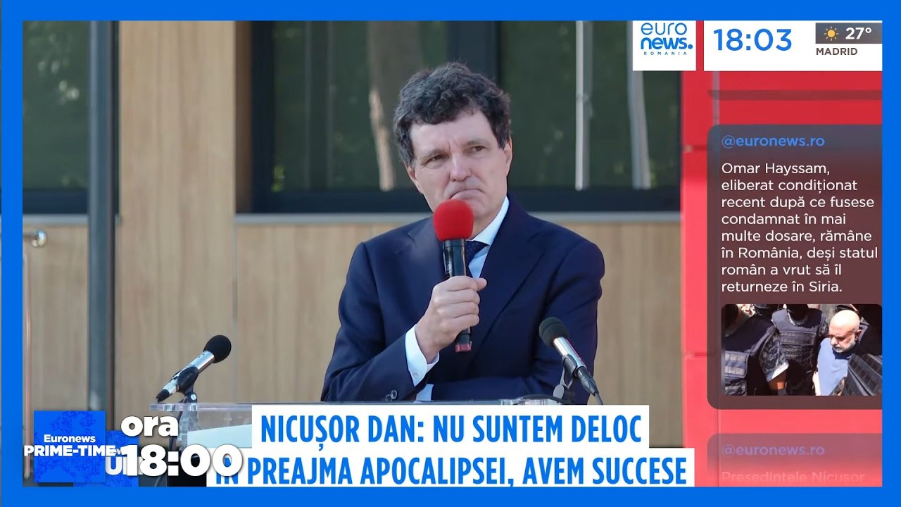 Global Weekend - Știrile Euronews România de la ora 18:00 - 19 septembrie 2026