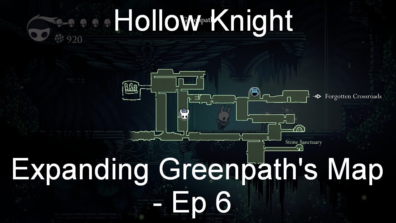 Expanding Greenpath's Map - Hollow Knight Ep 6 - YouTube
