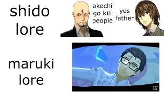 shido lore vs maruki lore