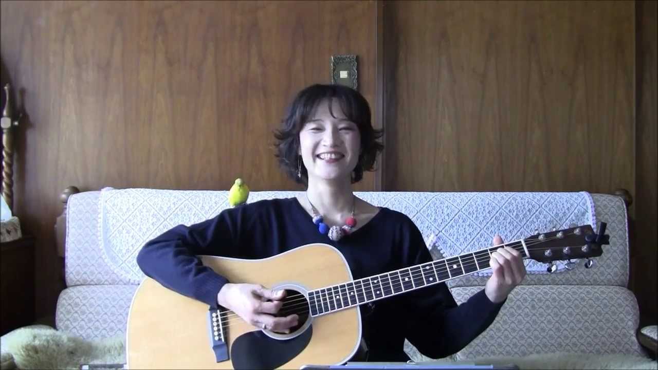 明治カールの歌CMショートバージョン（冬）ギター弾き語り 三橋美智