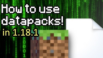 What is a Minecraft Datapack and how to make one!