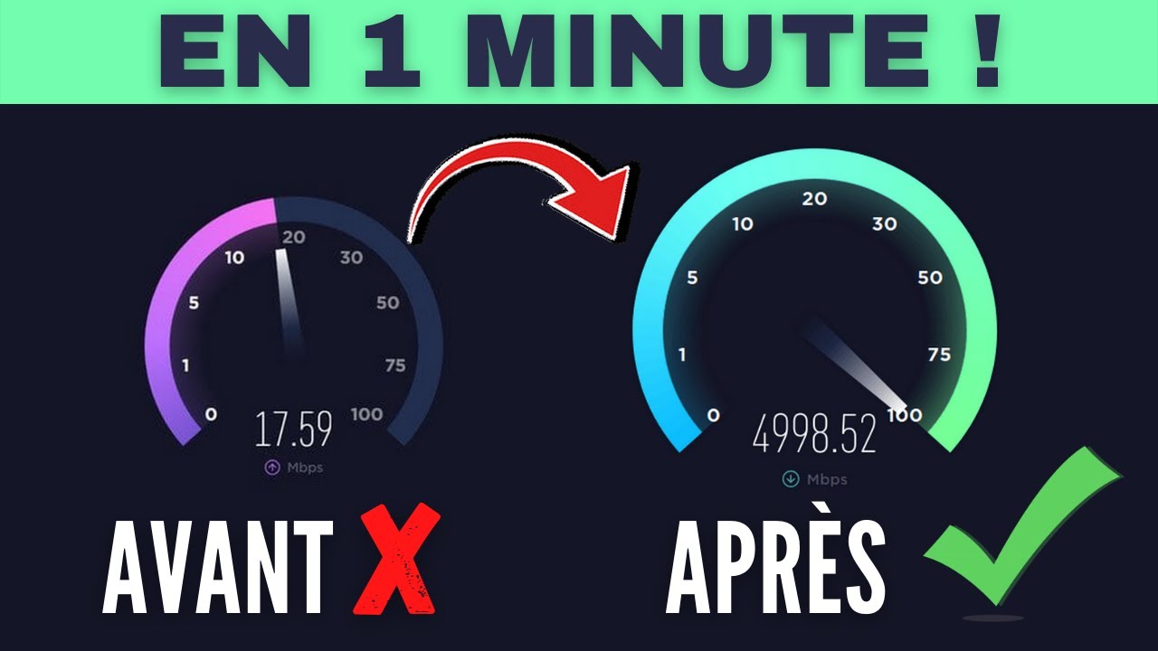  BOOSTER sa CONNEXION INTERNET en 1 ASTUCE en 2024 