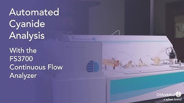 Automated Cyanide Analysis | OI Analytical FS3700