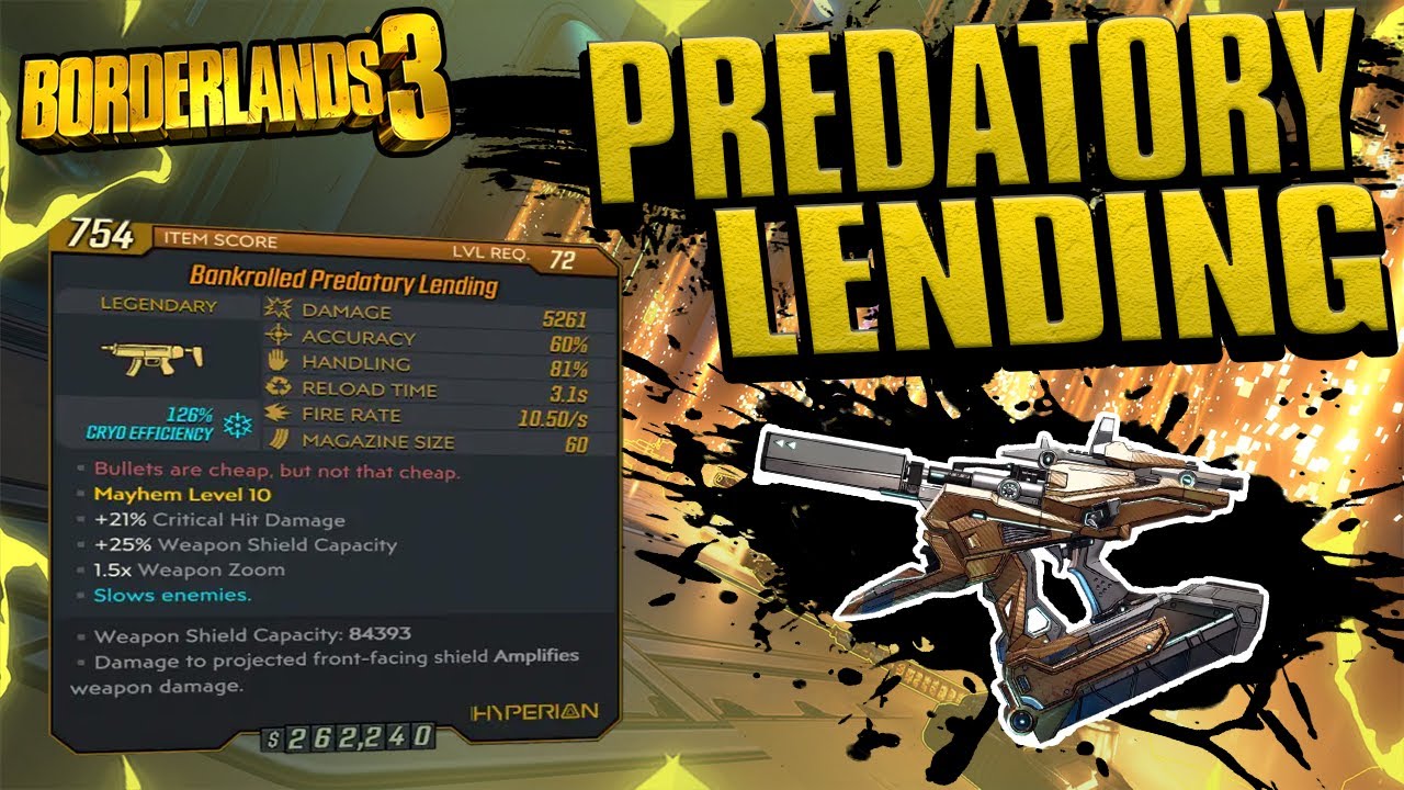 BORDERLANDS 3 | *Predatory Lending* Legendary Farming Guide