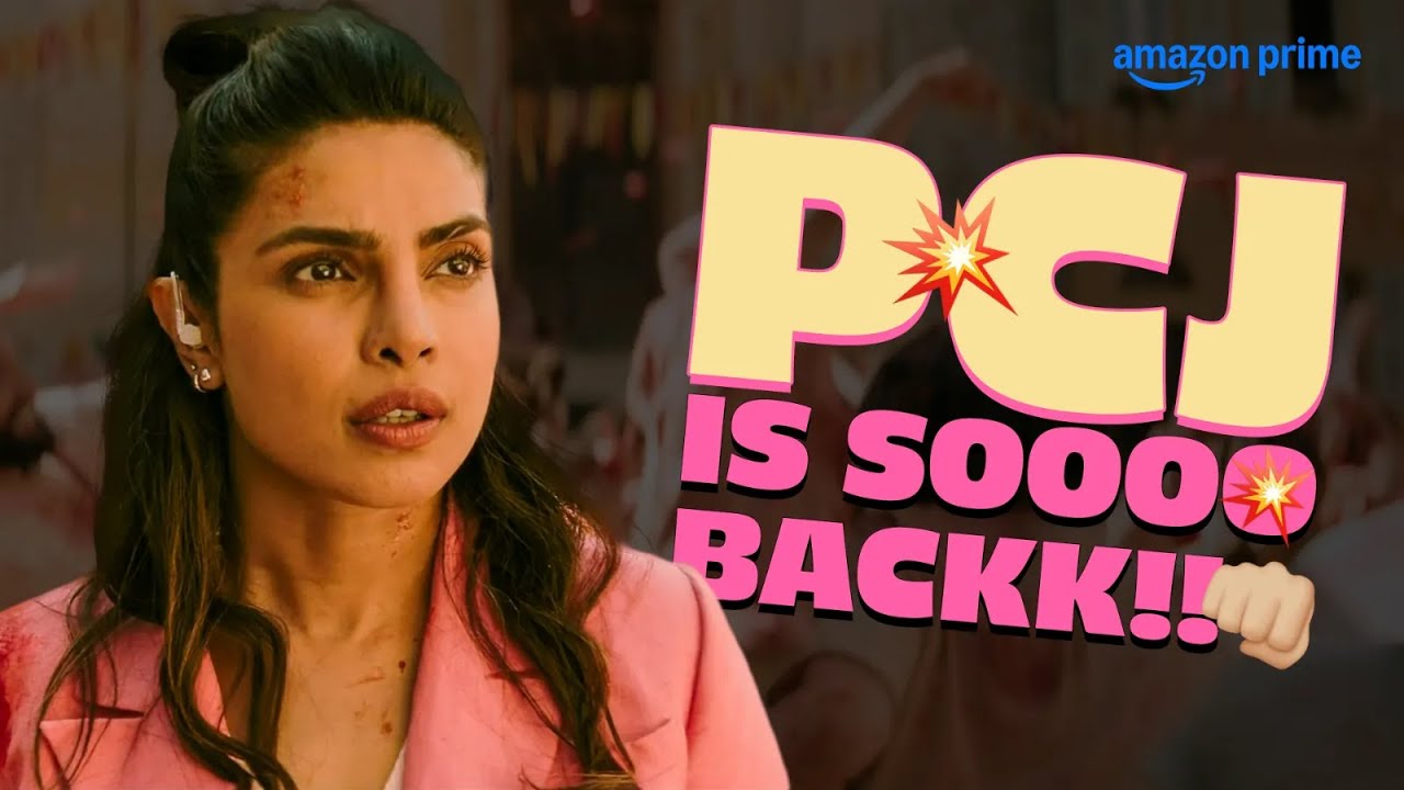 Priyanka Chopra Jonas Is SO Back In Action ft. John Cena, Idris Elba| Heads Of State| Prime Video IN