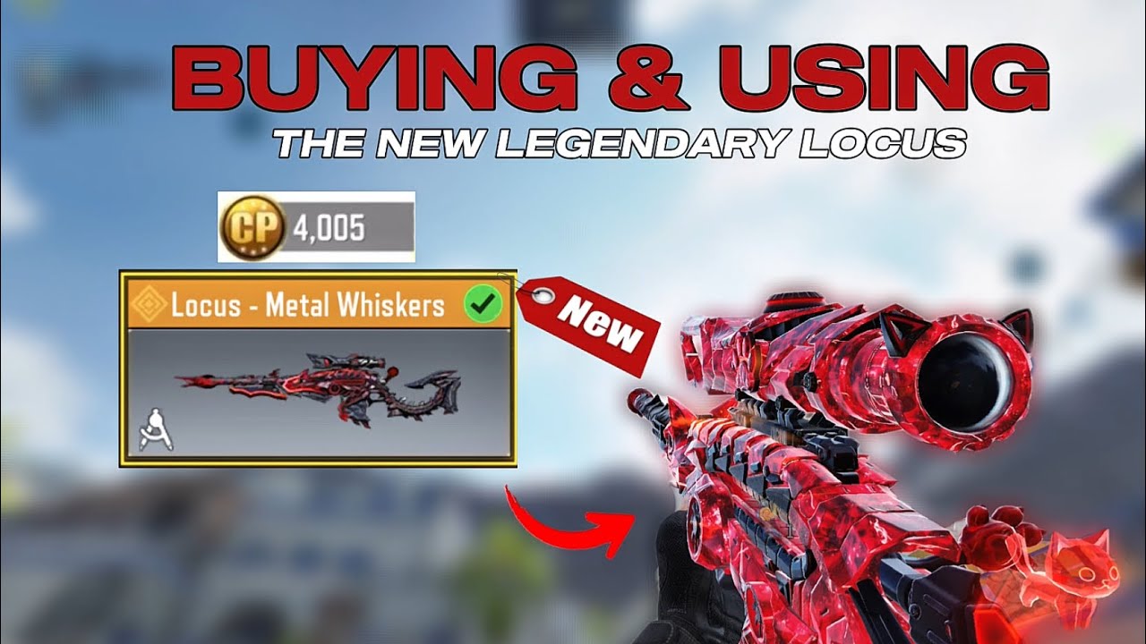 *NEW* LEGENDARY LOCUS METAL WHISKERS AND [ GAMEPLAY ] - YouTube