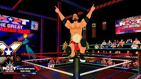 NXT The Great American Bash 2021 WR3D Arena